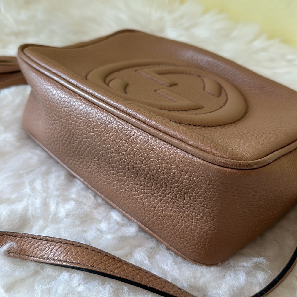 💯 Authentic Gucci Gucci Soho Disco Crossbody Bag🍀 - Picture 9 of 17